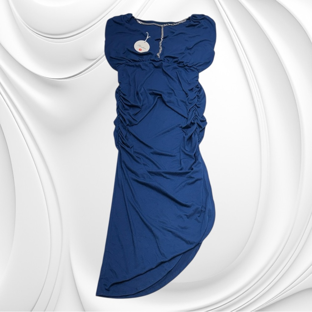 PRINBARA Women’s XL Blue Dress